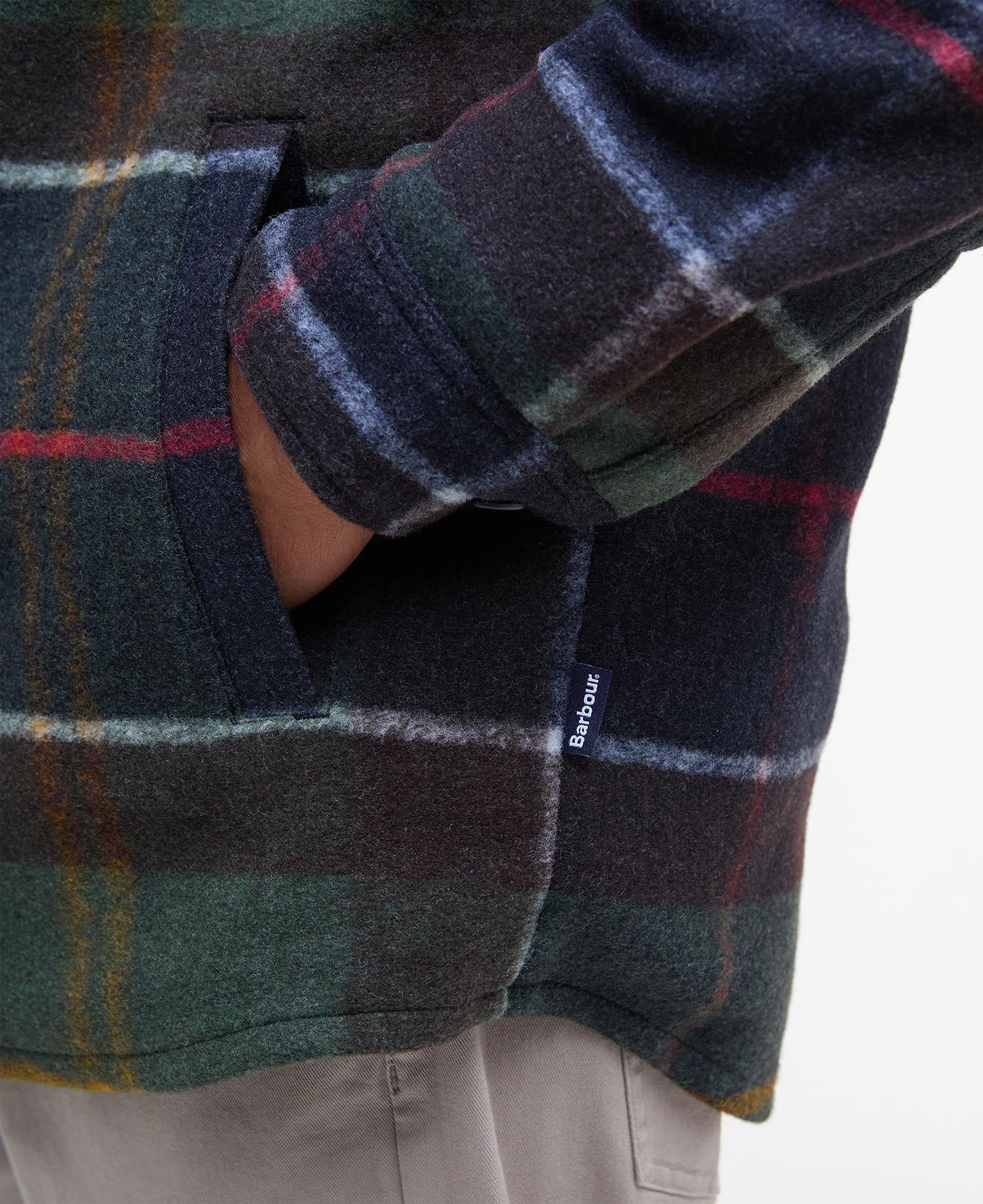 BARBOUR Overshirt Uomo Chapter-Classic Tartan