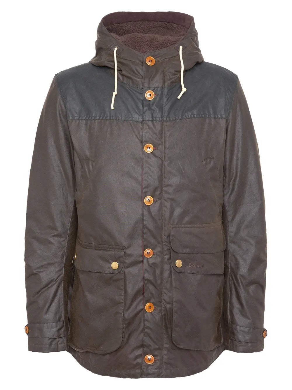 BARBOUR Parka Uomo Game Wax-Olive