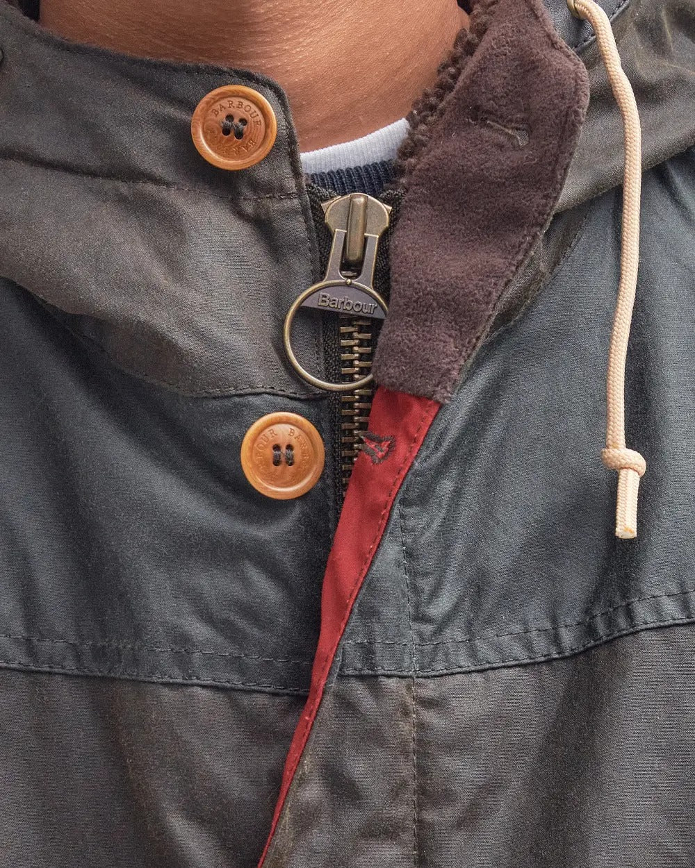 BARBOUR Parka Uomo Game Wax-Olive