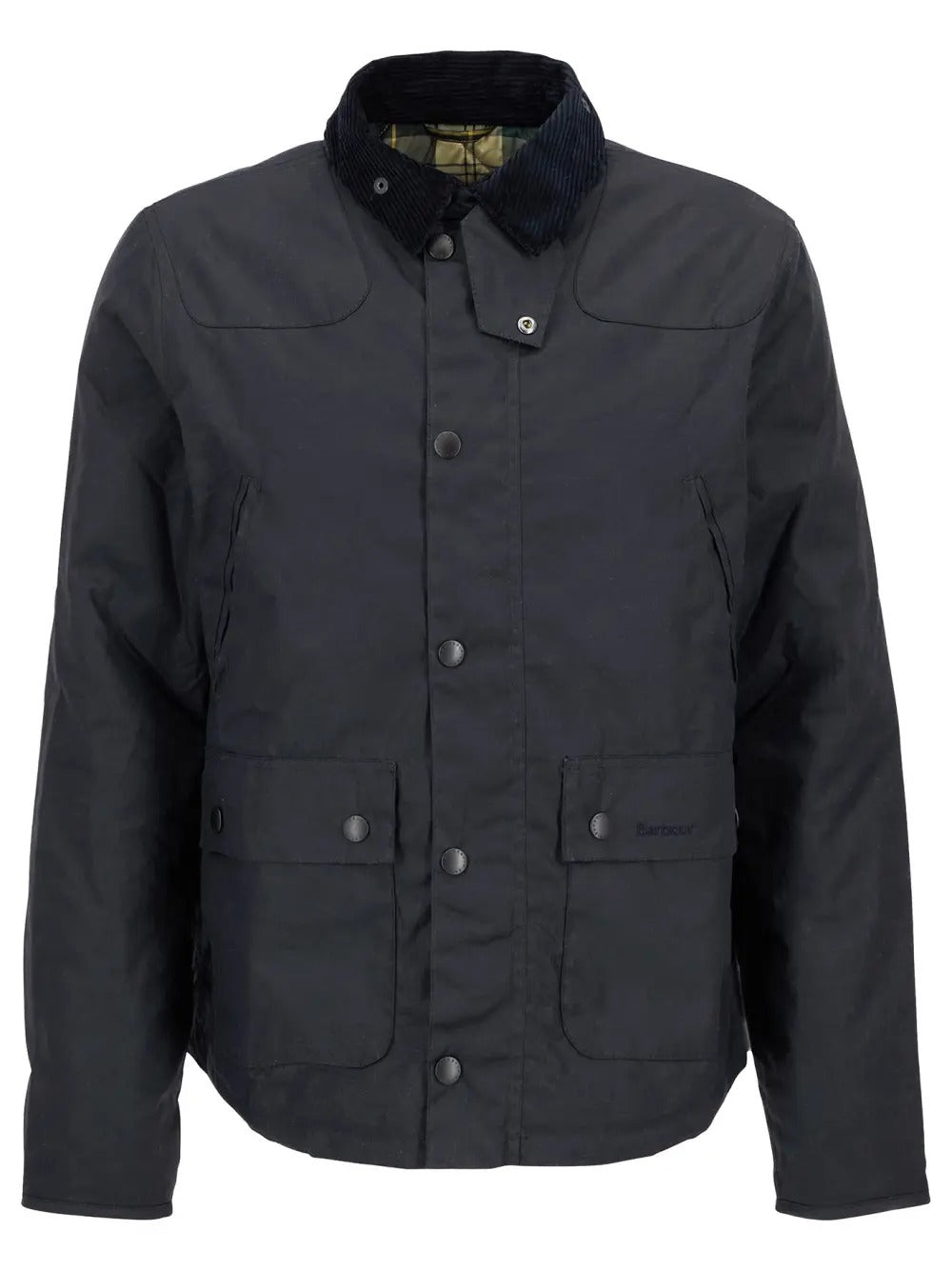 BARBOUR Giacca Uomo Reelin Wax-Classic Navy