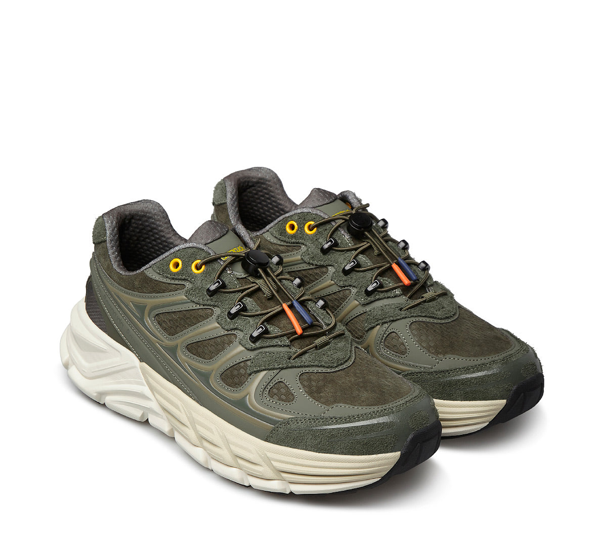 BARRACUDA Sneaker Uomo Round One-Verde Militare