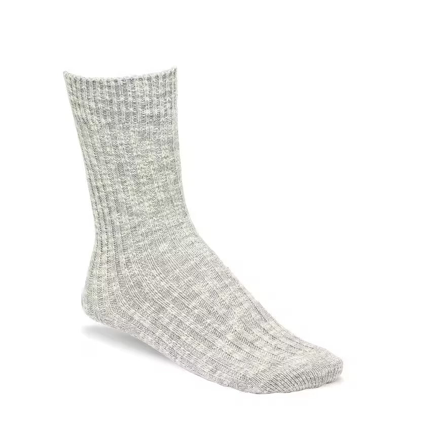 BIRKENSTOCK Calzini Donna COTTON SLUB-Gray White
