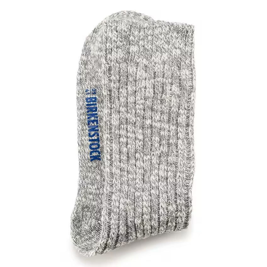 BIRKENSTOCK Calzini Donna COTTON SLUB-Gray White