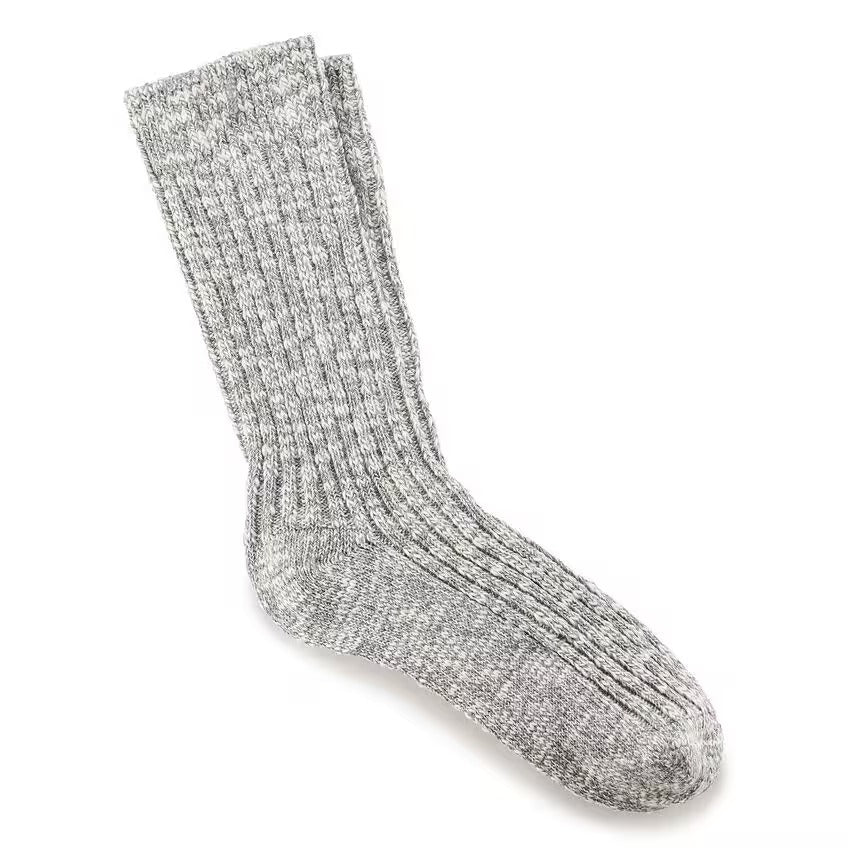 BIRKENSTOCK Calzini Uomo COTTON SLUB-Gray White