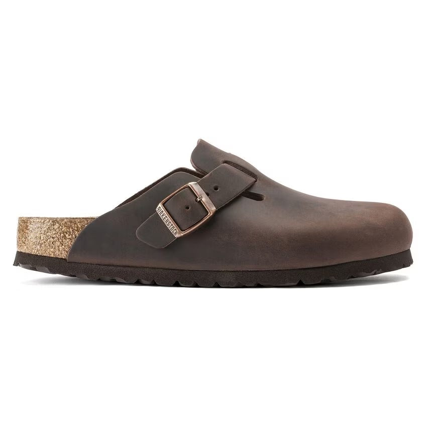 BIRKENSTOCK Ciabatta Unisex BOSTON Oiled-Habana