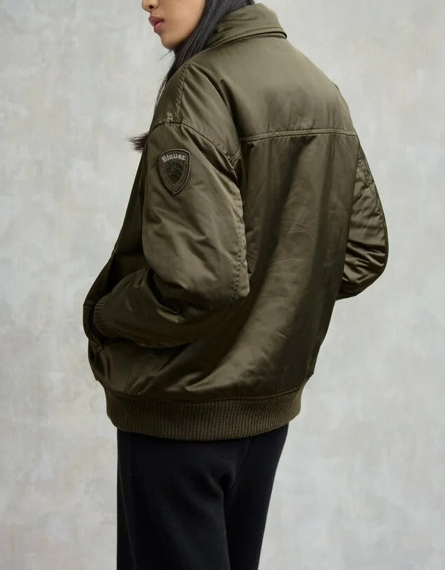 BLAUER Giubbotto Donna savin-Verde Bosco