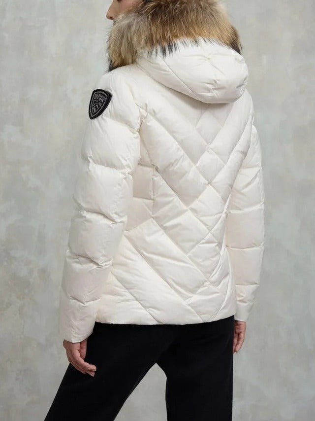 BLAUER Giubbotto Donna Alicia-Bianco