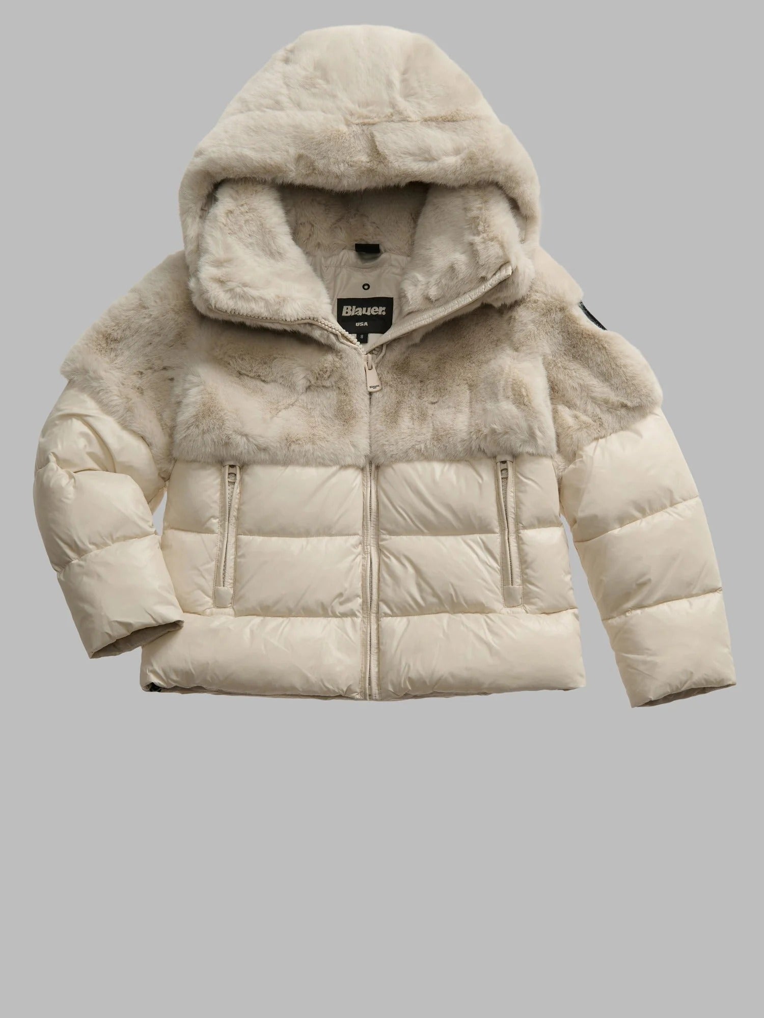 BLAUER Giubbino Bambino Fanevil Junior-Grigio Mattino