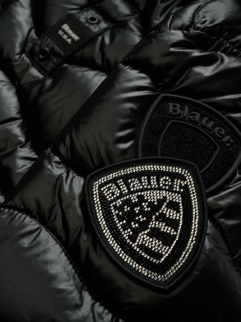 BLAUER Giubbino Bambino Lowell Junior-Nero/Beige