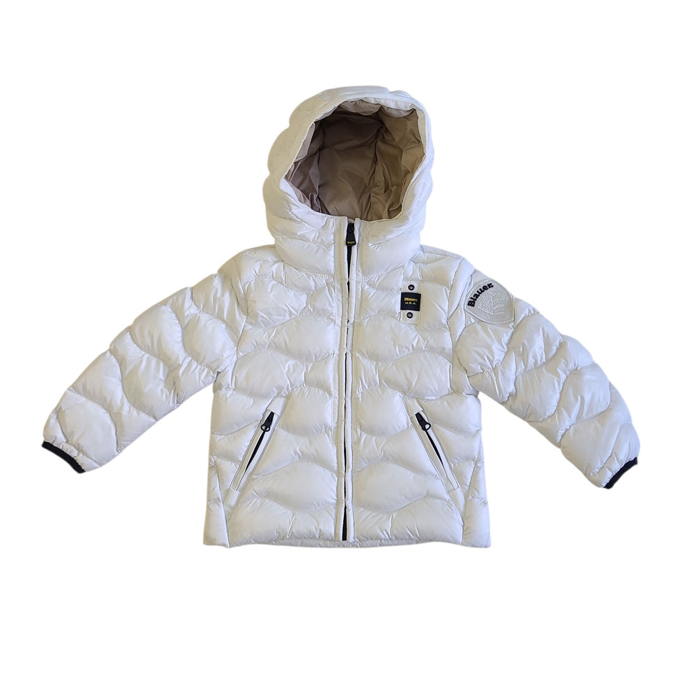 BLAUER Giubbino Bambino Bryant Junior-Bianco