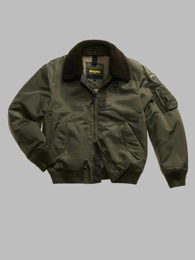 BLAUER Giubbotto Uomo Marshall-Verde Bosco