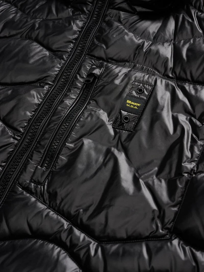 BLAUER Giubbotto Uomo Wave-Nero