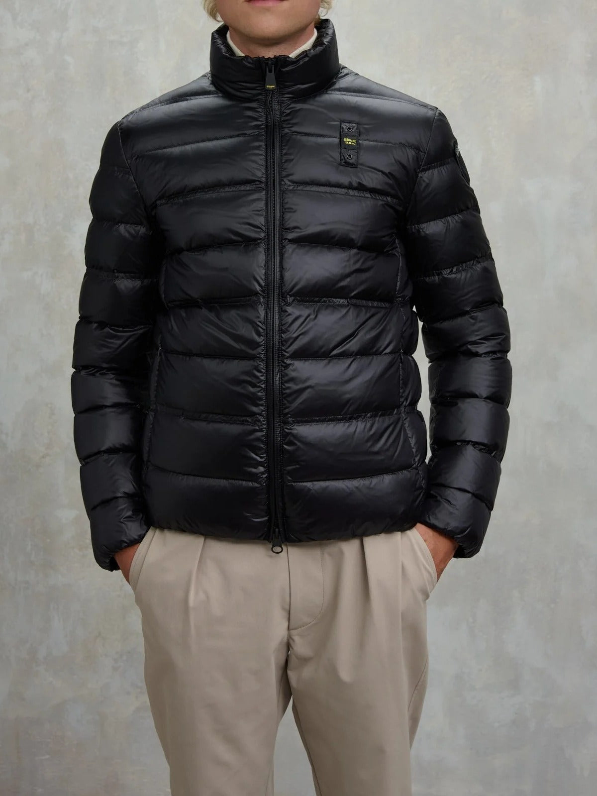 BLAUER Giubbotto Uomo Belmont-Nero