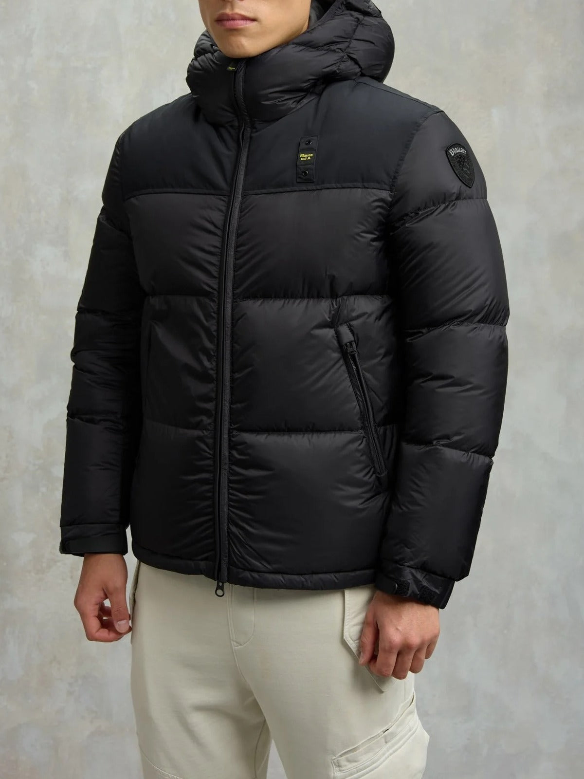 BLAUER Giubbotto Uomo Bonad-Nero