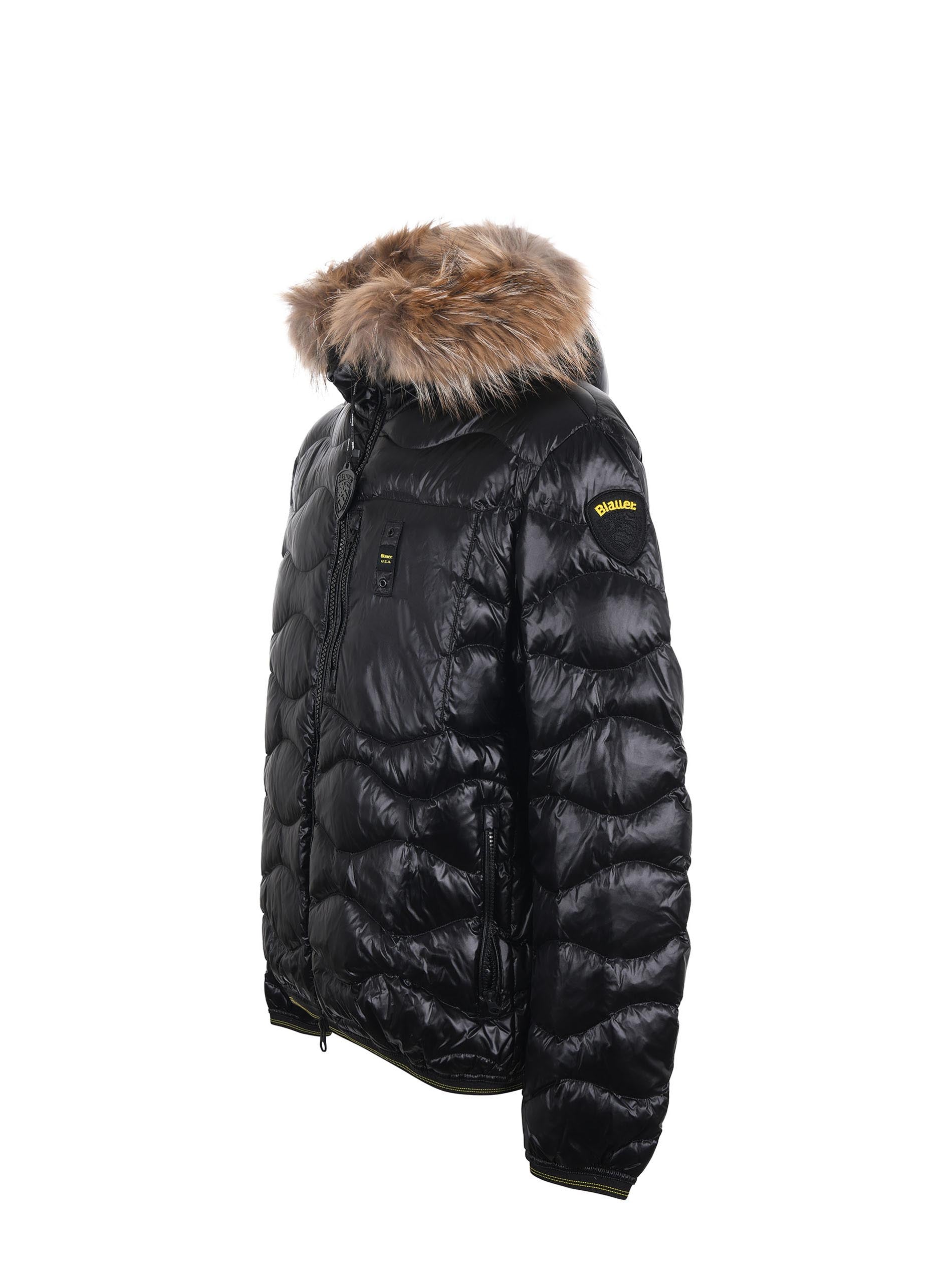 BLAUER Giubbotto Uomo Wavefur-Nero