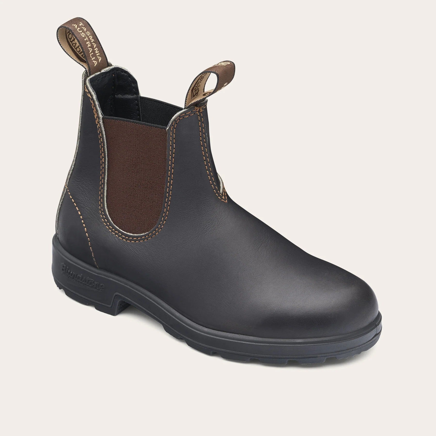 BLUNDSTONE Stivaletto Uomo 500 Originals-Stout Brown Leather