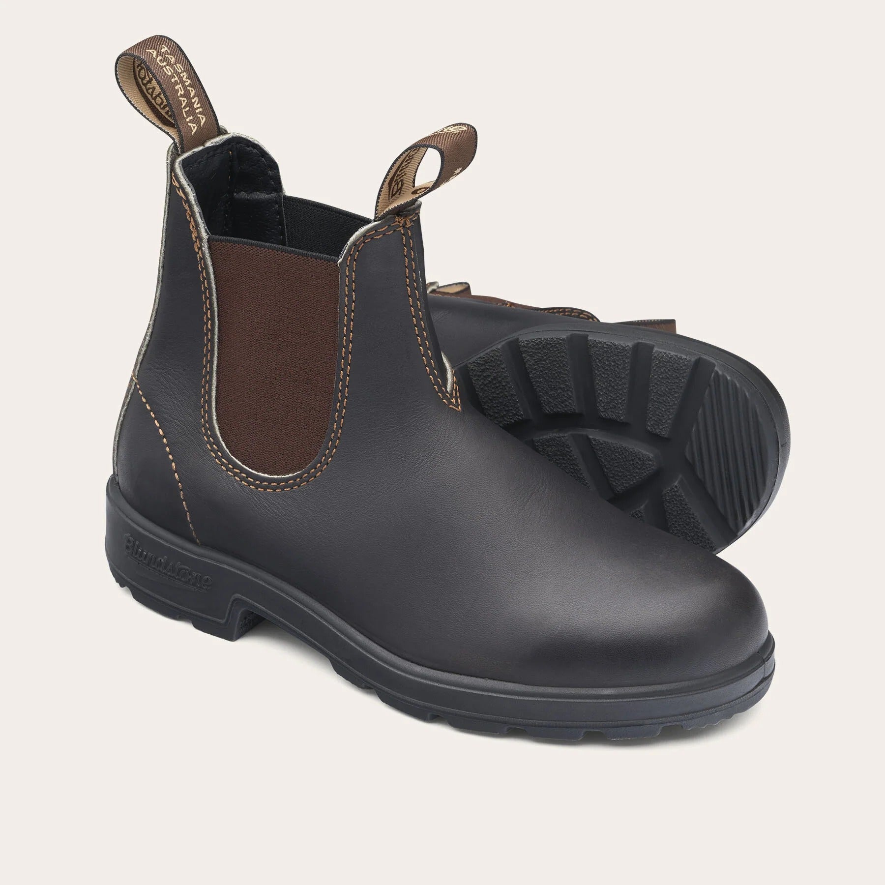BLUNDSTONE Stivaletto Uomo 500 Originals-Stout Brown Leather