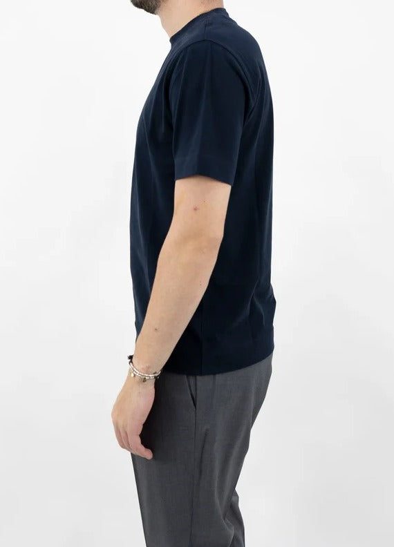 CIRCOLO 1901 T-Shirt Uomo Jersey Regular-Blu Notte