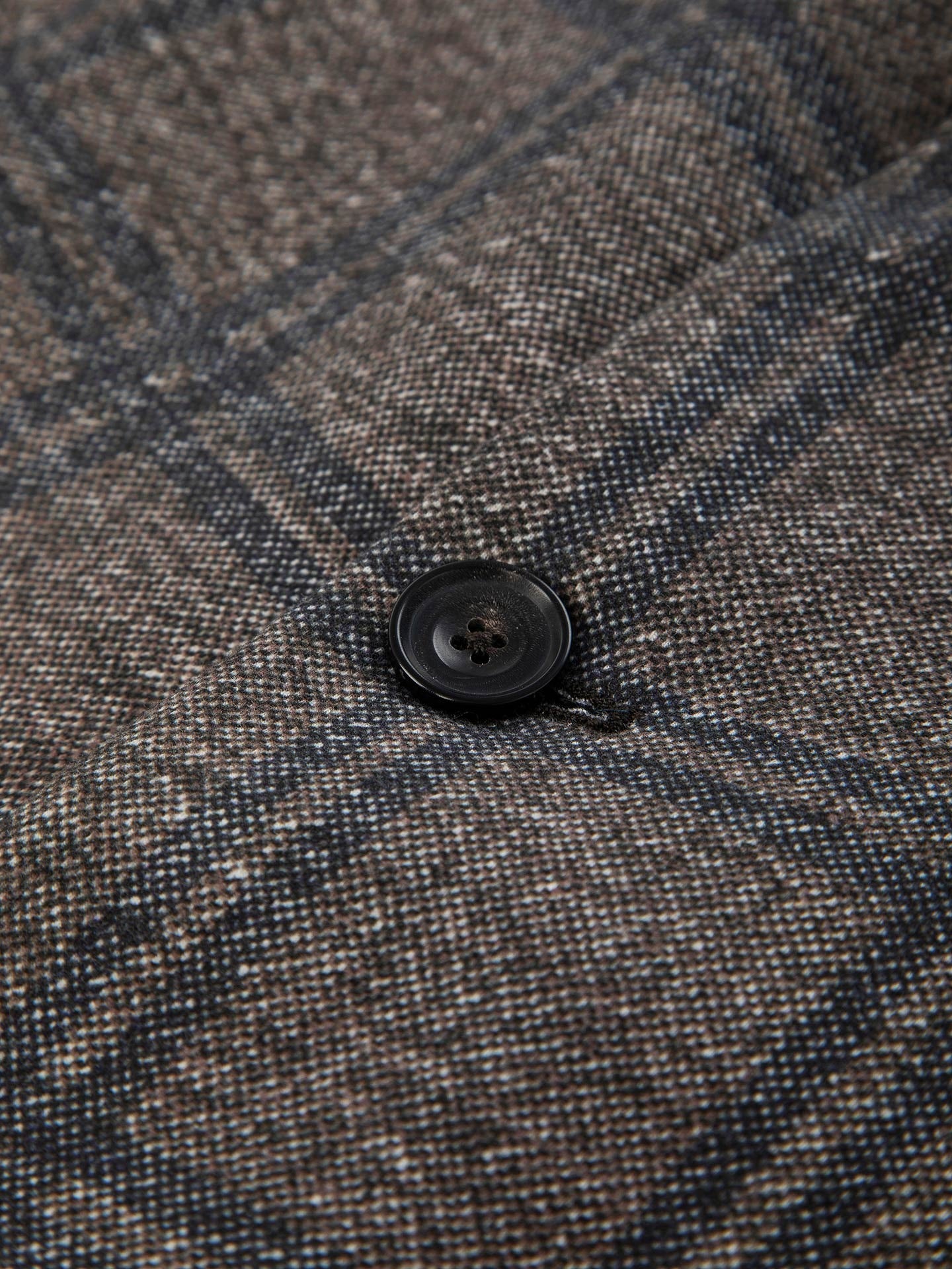 CIRCOLO 1901 Giacca Uomo Monopetto Windowpane-Cioccolato