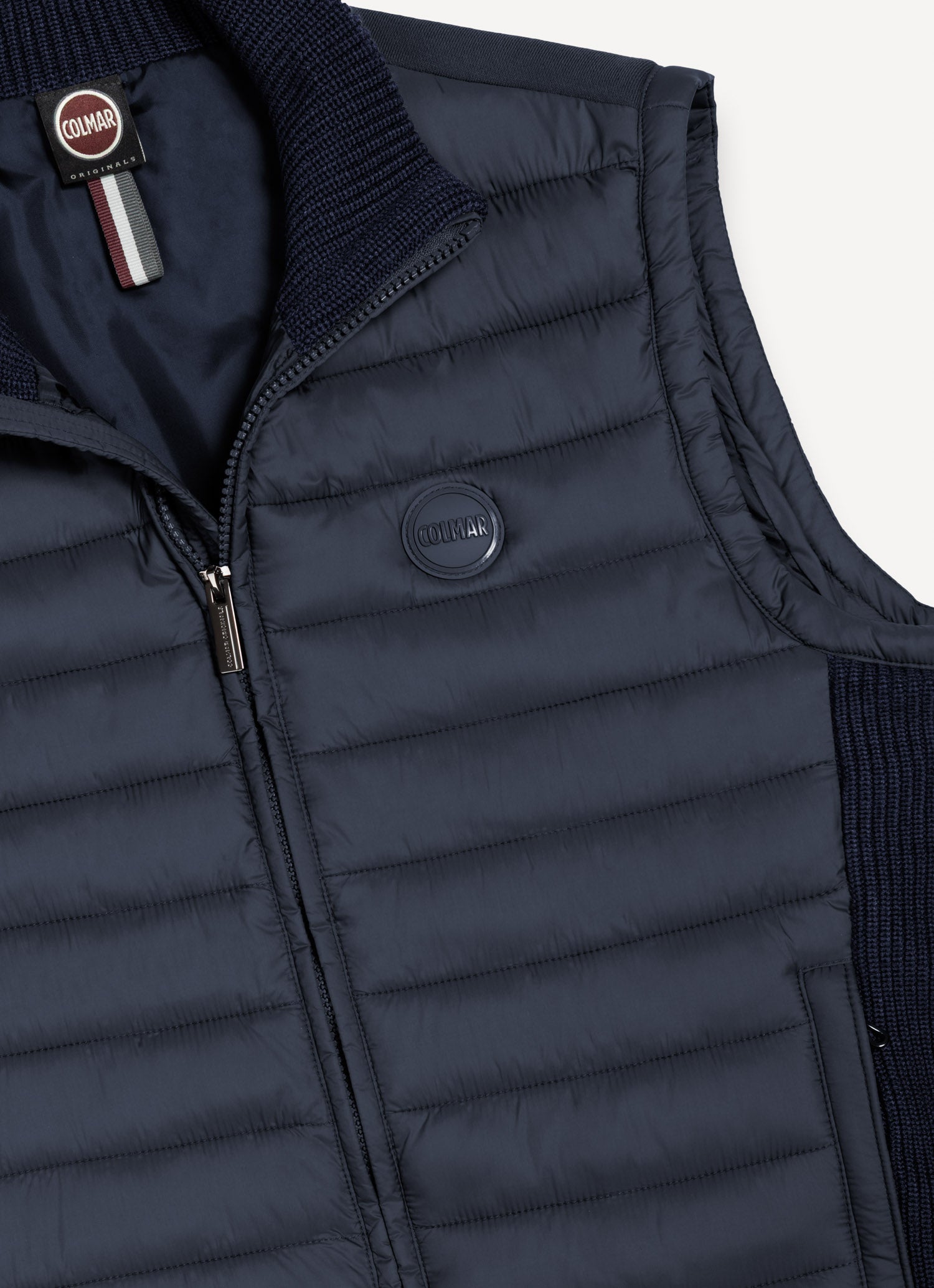 COLMAR Gilet Uomo Ibrido-Blu Navy