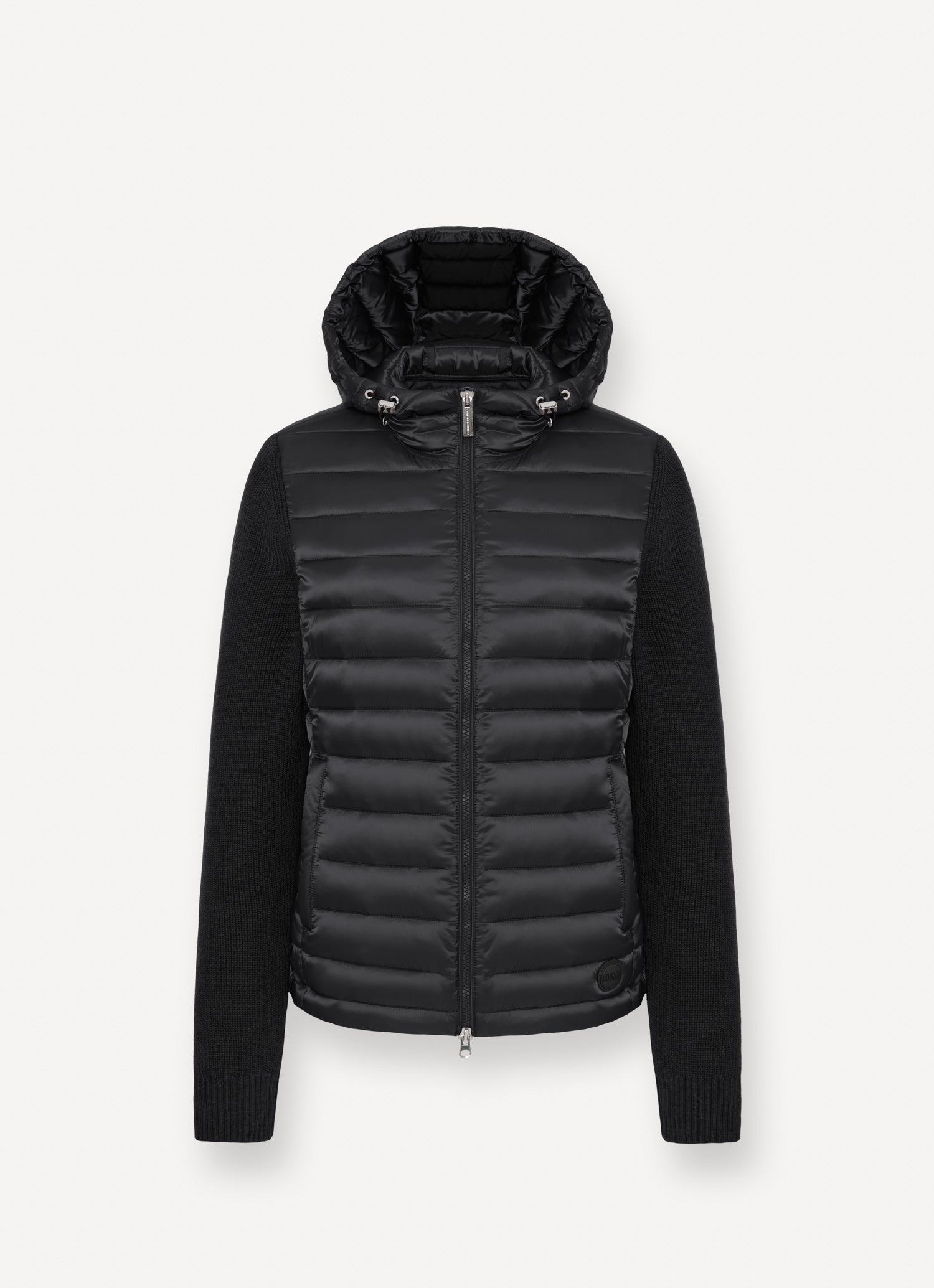 COLMAR Giacca Donna Ibrida Nylon Maglia-Nero