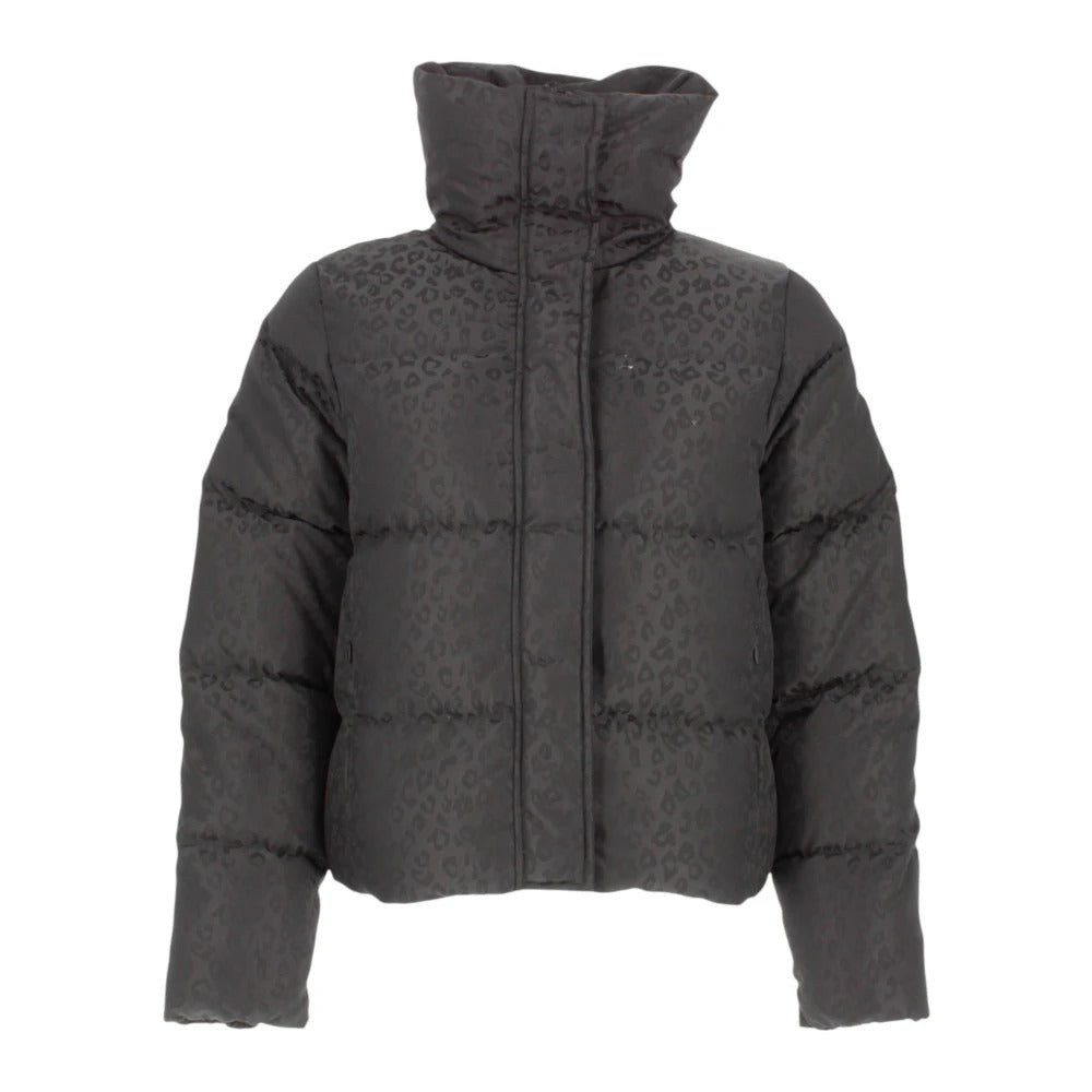 COLMAR Piumino Donna Animalier-Nero