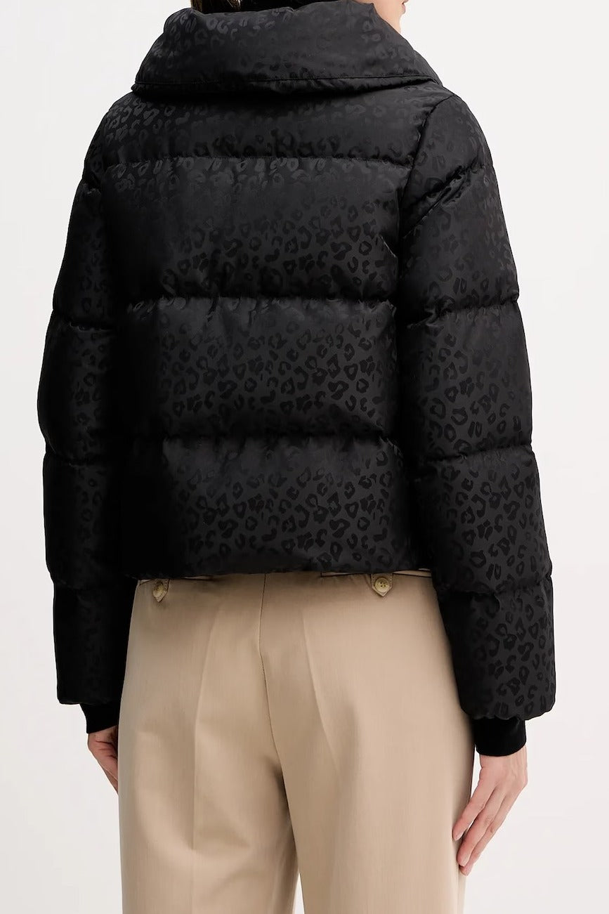 COLMAR Piumino Donna Animalier-Nero