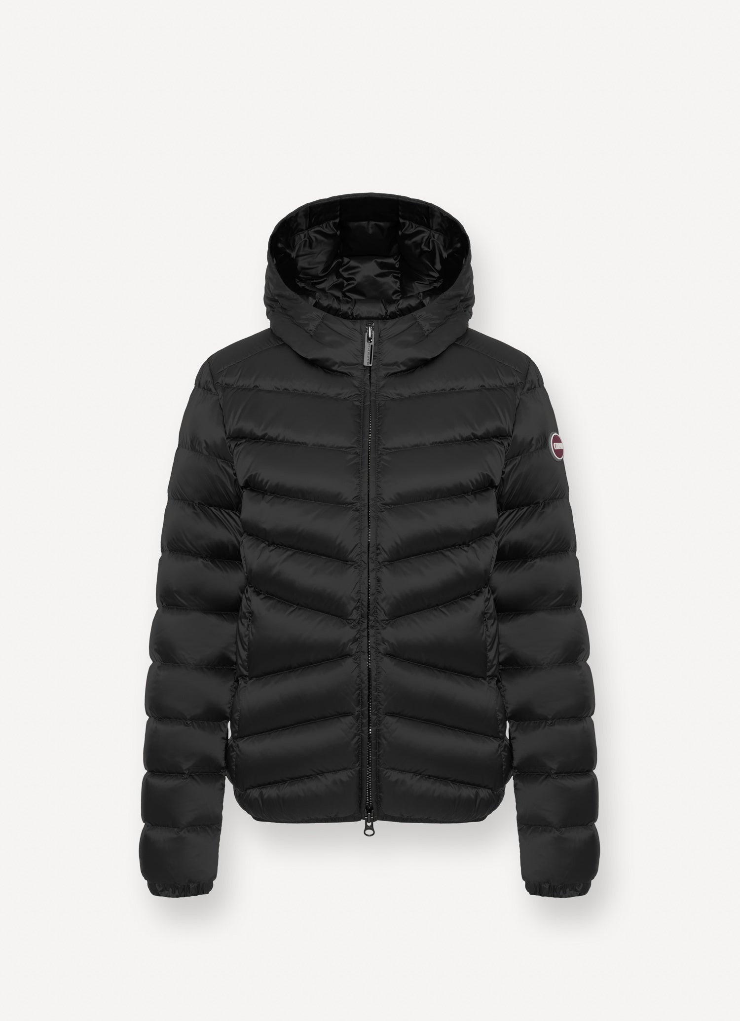 COLMAR Piumino Donna Trapuntato Cappuccio-Nero