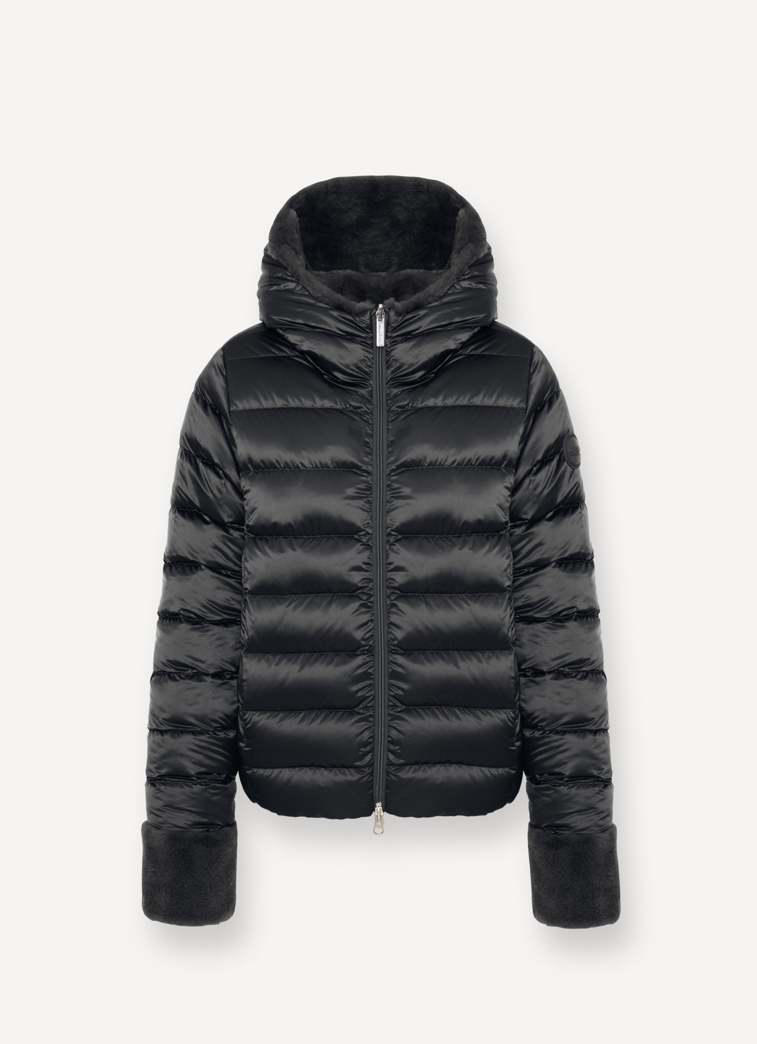 COLMAR Piumino Donna Reversibile-Nero