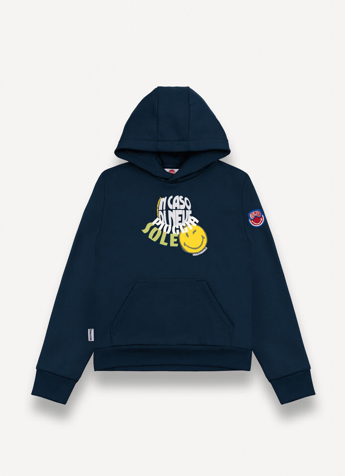 COLMAR Felpa Bambino SmileyWorld-Navy