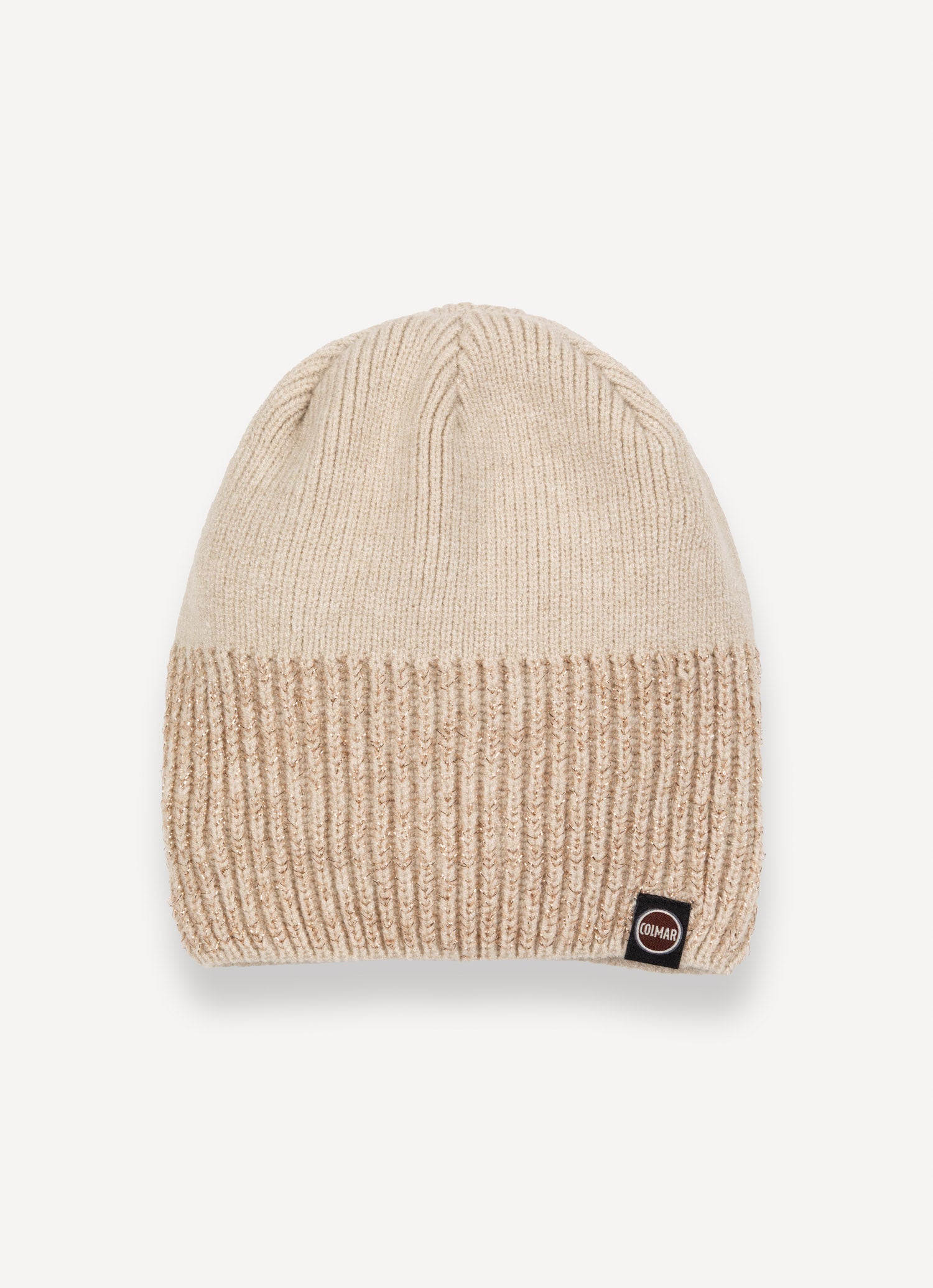 COLMAR Berretto Donna Costine Lurex-Beige Canapa