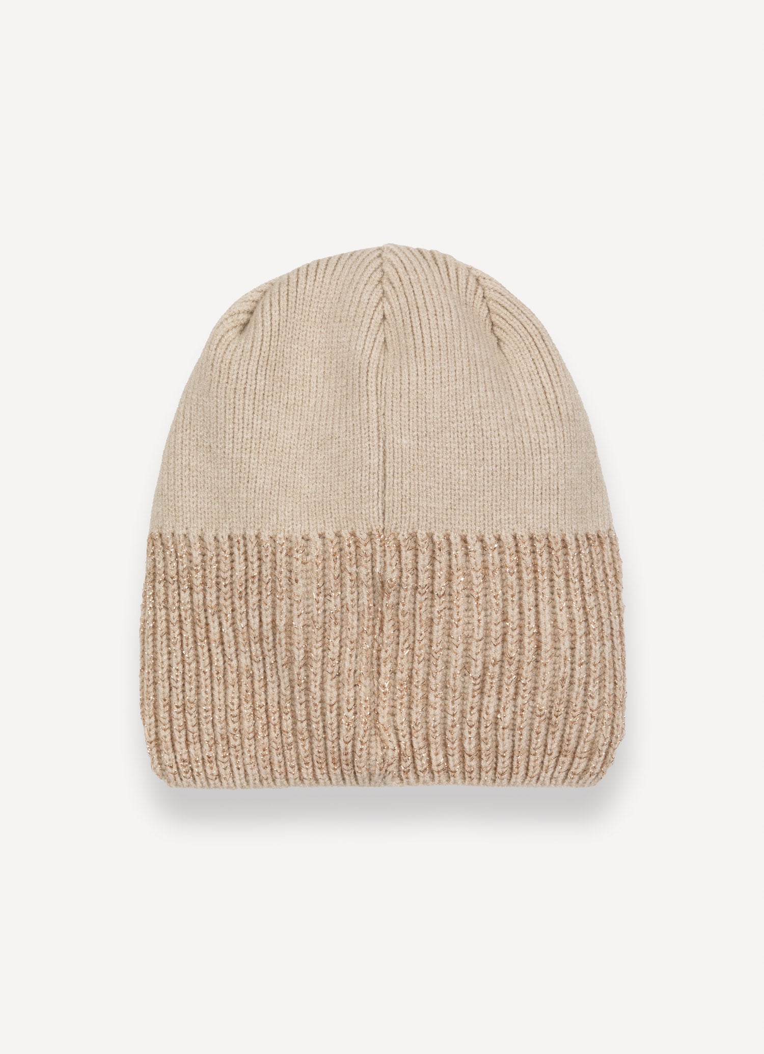 COLMAR Berretto Donna Costine Lurex-Beige Canapa