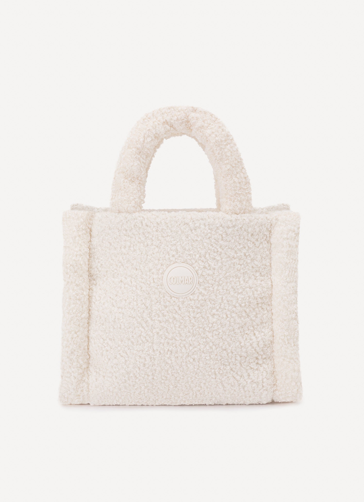 COLMAR Borsa Mini Shopper Teddy-Bianco Incenso