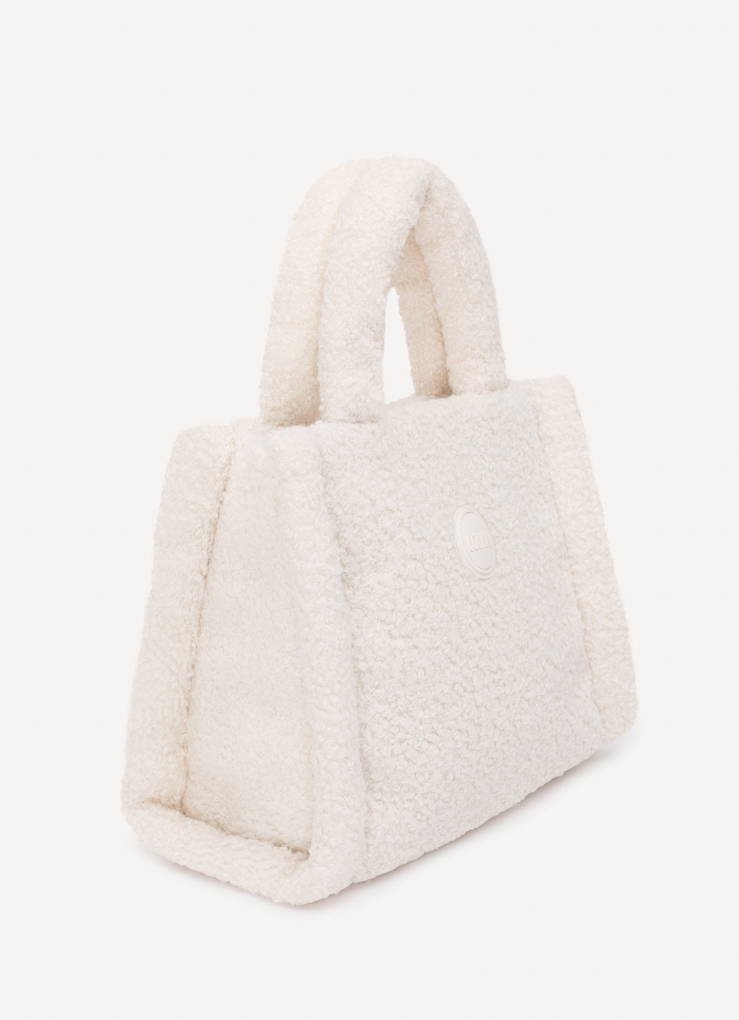 COLMAR Borsa Mini Shopper Teddy-Bianco Incenso