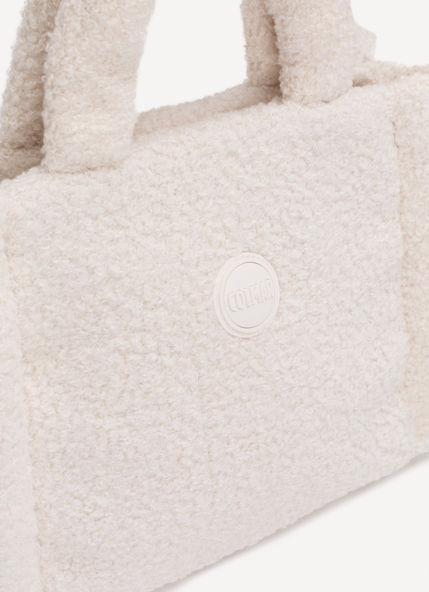 COLMAR Borsa Mini Shopper Teddy-Bianco Incenso