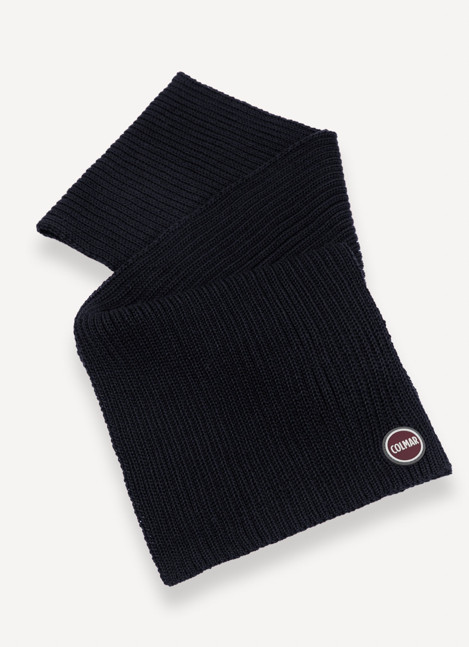 COLMAR Sciarpa Unisex in maglia rasata-Navy