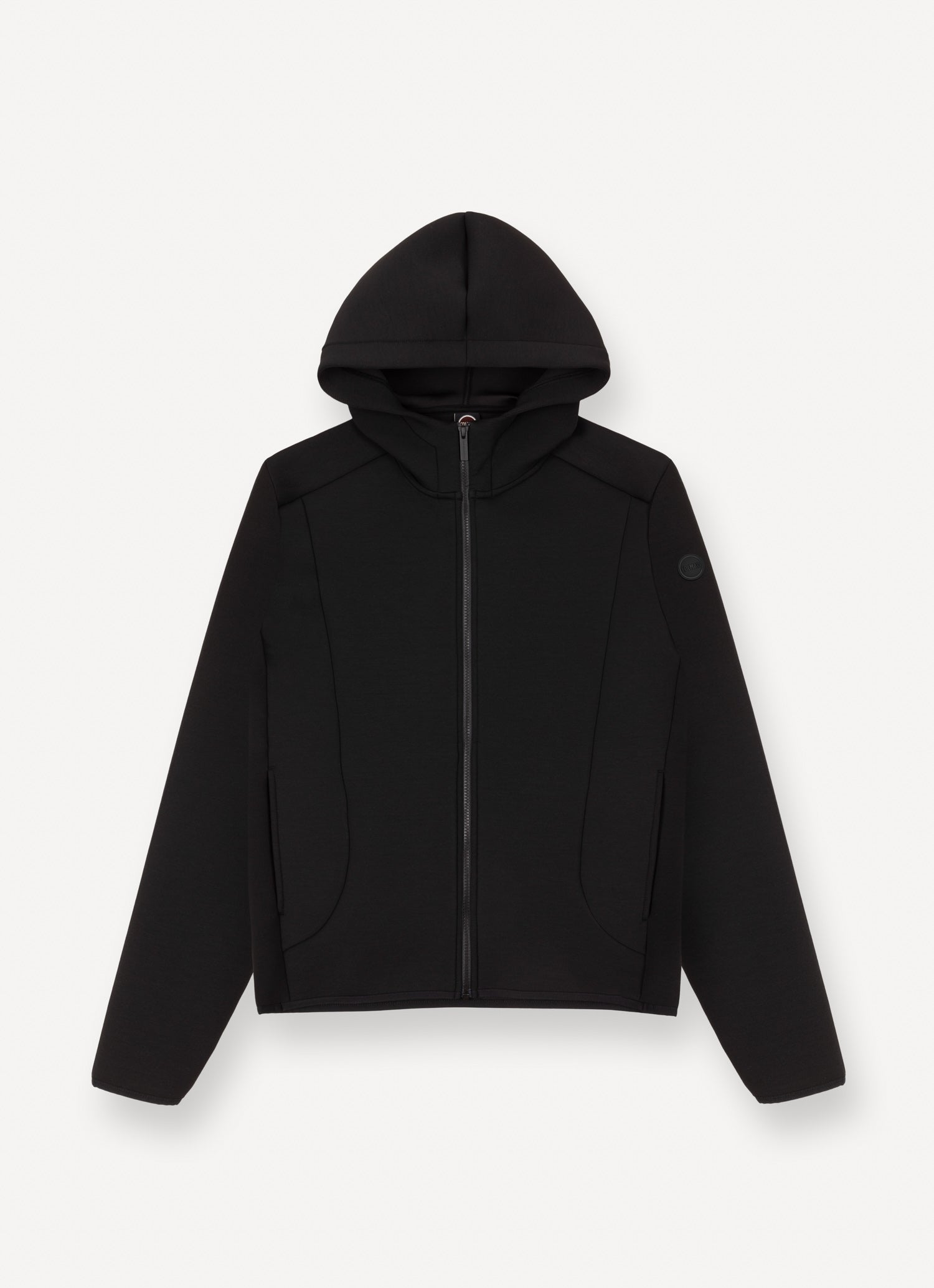 COLMAR Felpa Uomo Scuba Full Zip Cappuccio-Nero