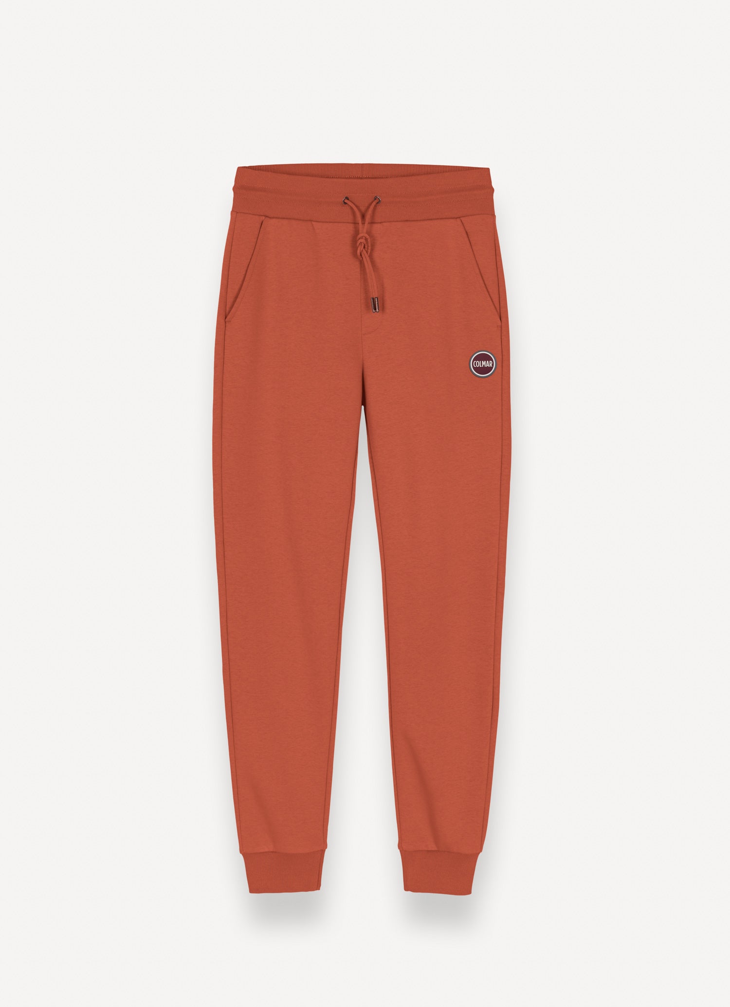 COLMAR Pantalone Uomo Felpa Garzata-Rosso Goji