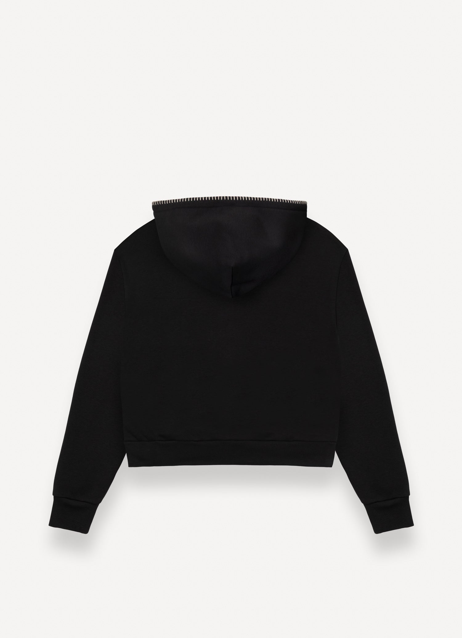 COLMAR Felpa Donna Full Zip con logo ricamato-Nero