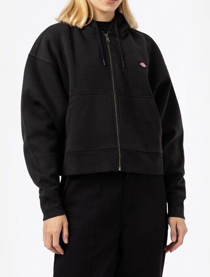 DICKIES Felpa Donna Zip OAKPORT-Black