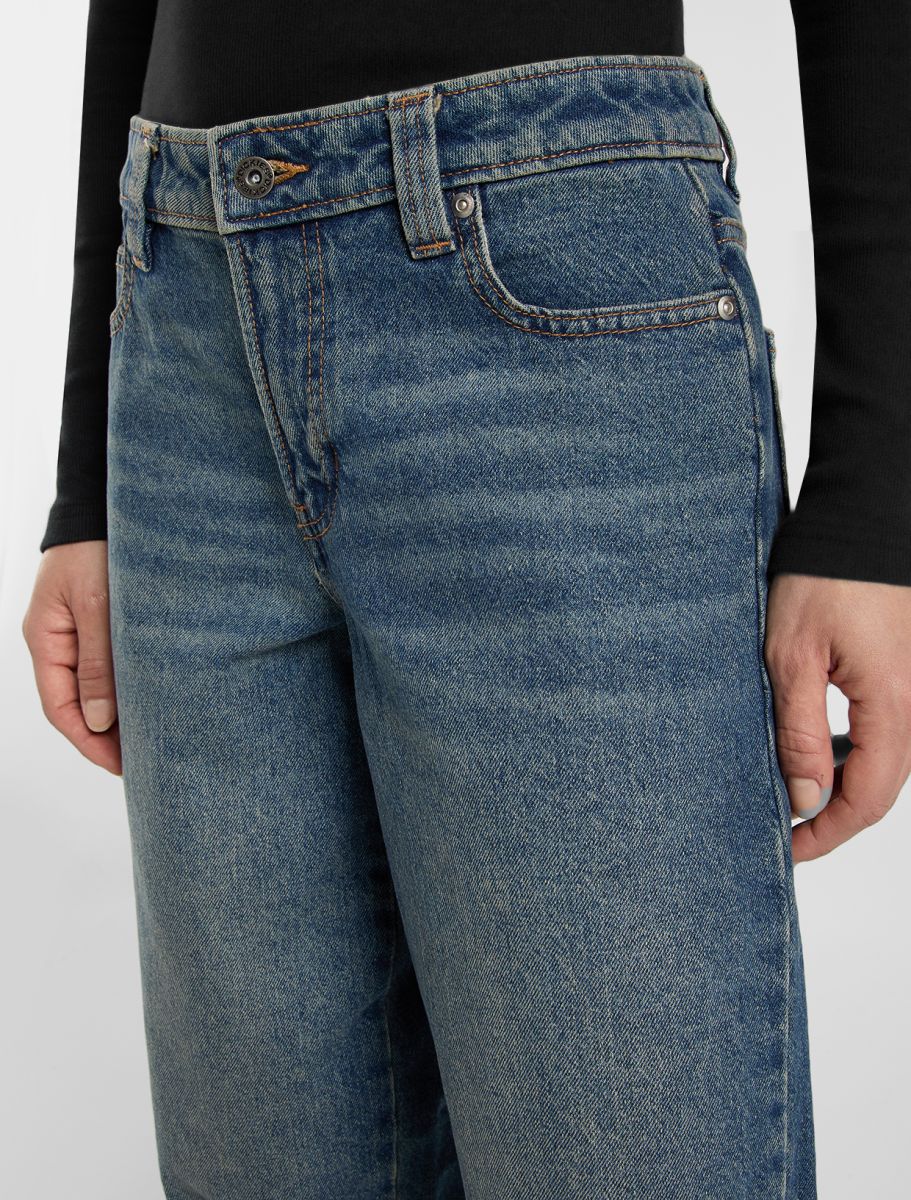 DICKIES Jeans Donna MECHANIC-Kaki