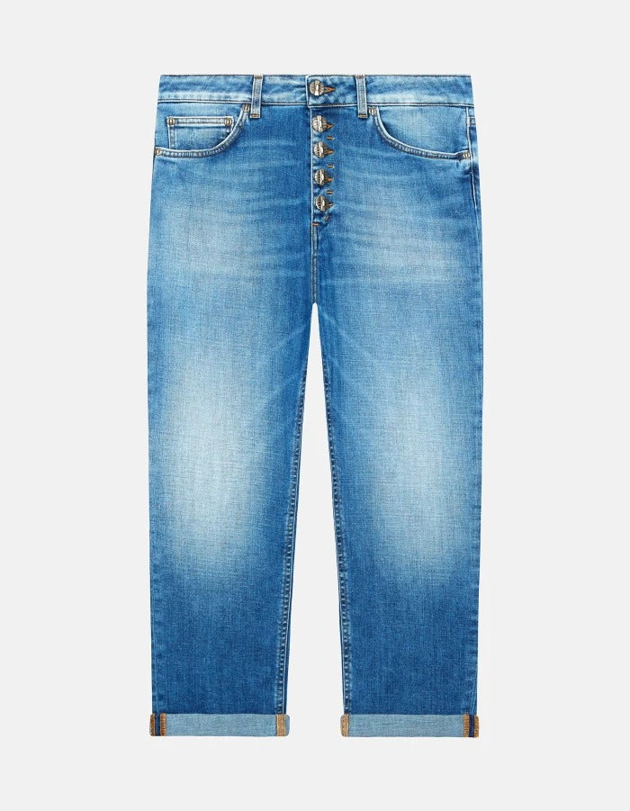 DONDUP Jeans Donna Koons Gioiello Loose-Blu