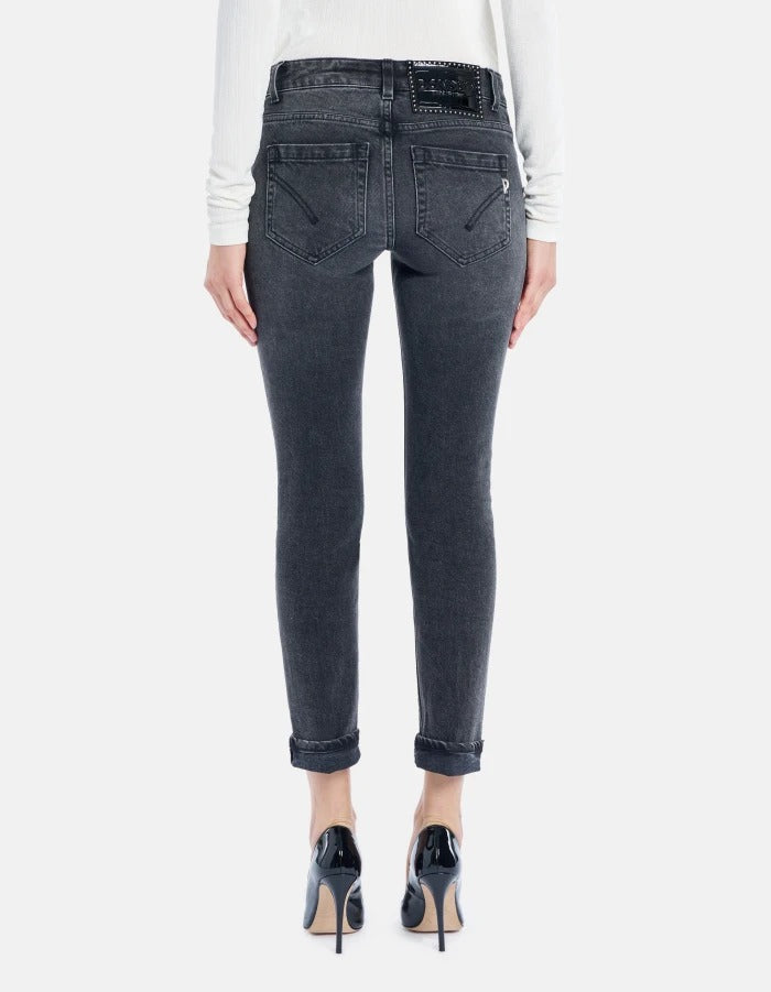 DONDUP Jeans Donna Monroe Skinny-Nero