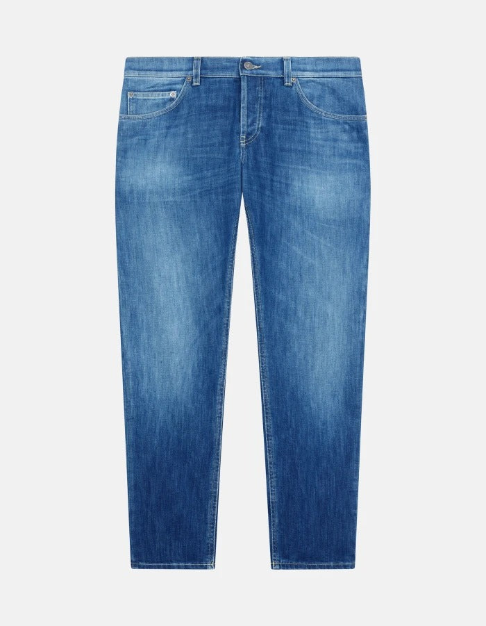 Dondup Jeans Uomo Mius Slim-Blu