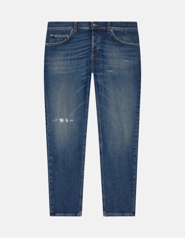 DONDUP Jeans Uomo Mius Slim-Blu Scuro