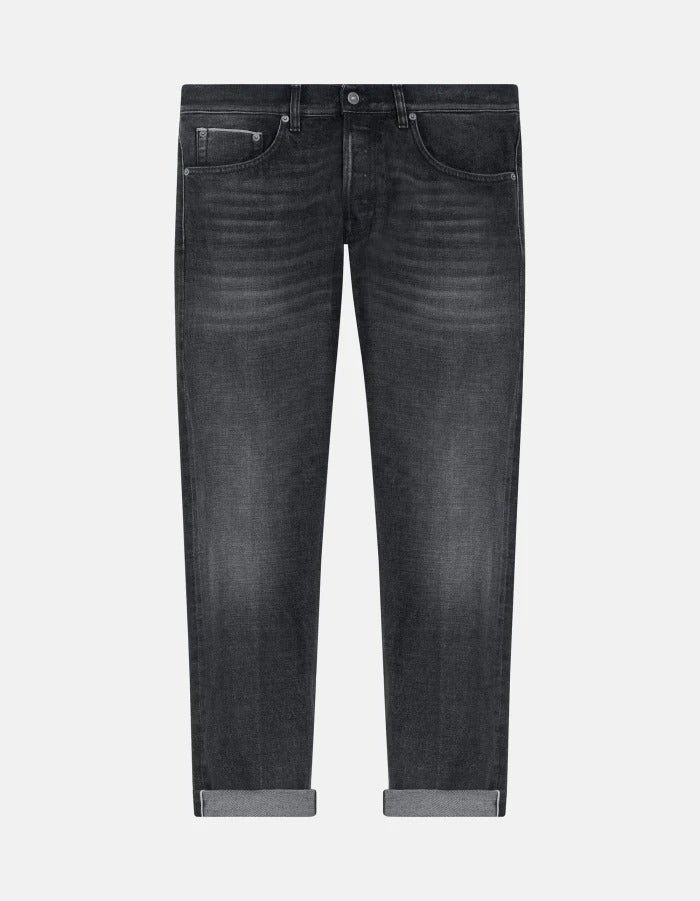 DONDUP Jeans Uomo Icon Regular-Nero