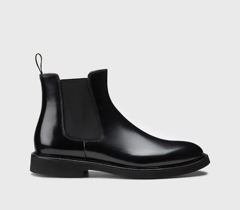 DOUCAL'S Stivaletto BEATLES Uomo Pelle-Nero