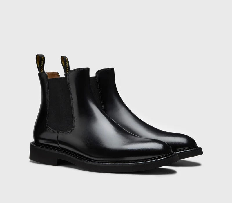 DOUCAL'S Stivaletto BEATLES Uomo Pelle-Nero