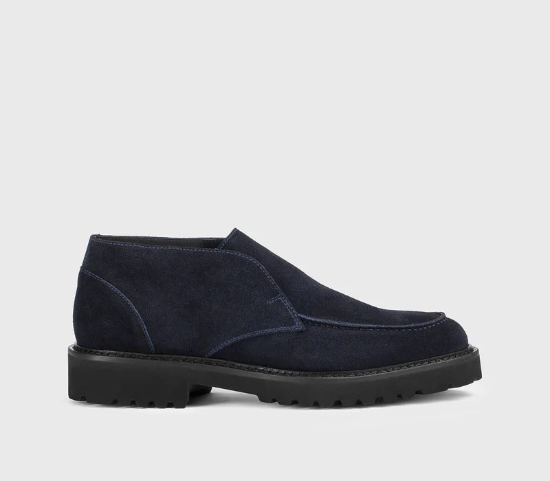 DOUCAL'S Scarpa Uomo Desert Boot ADLER-Blu