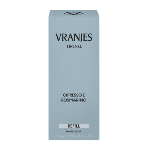 DR. VRANJES Sapone Mani Refill 500ML-Cipresso Rosmarino